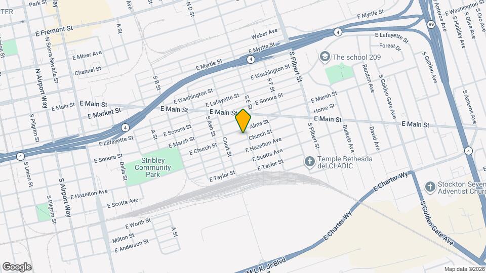 2271 E Church St Map and Location Details