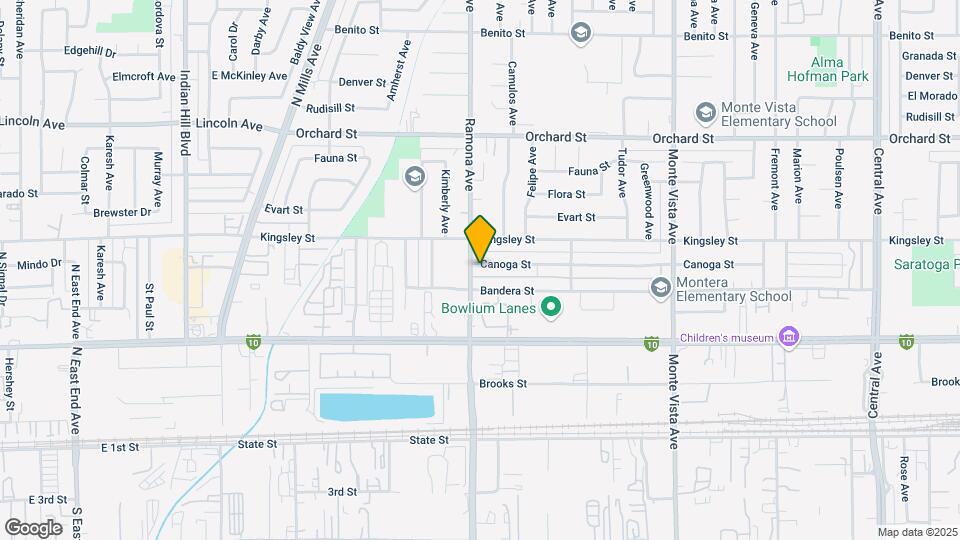 5515 Canoga St Map and Location Details