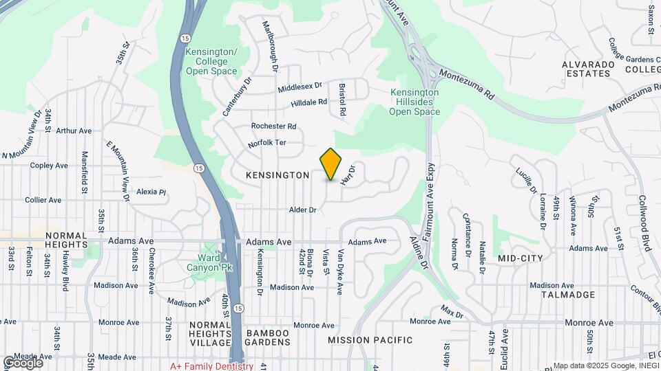 4857 Vista St Map and Location Details