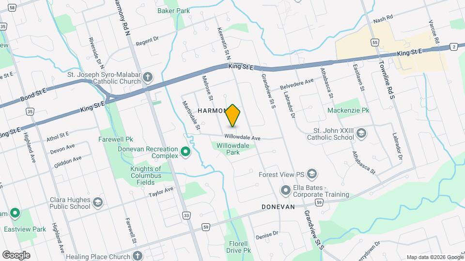 146 Oriole St Map and Location Details