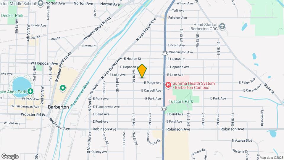 357 E Paige Ave Map and Location Details