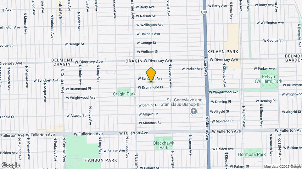 2636 N LeClaire Ave Map and Location Details