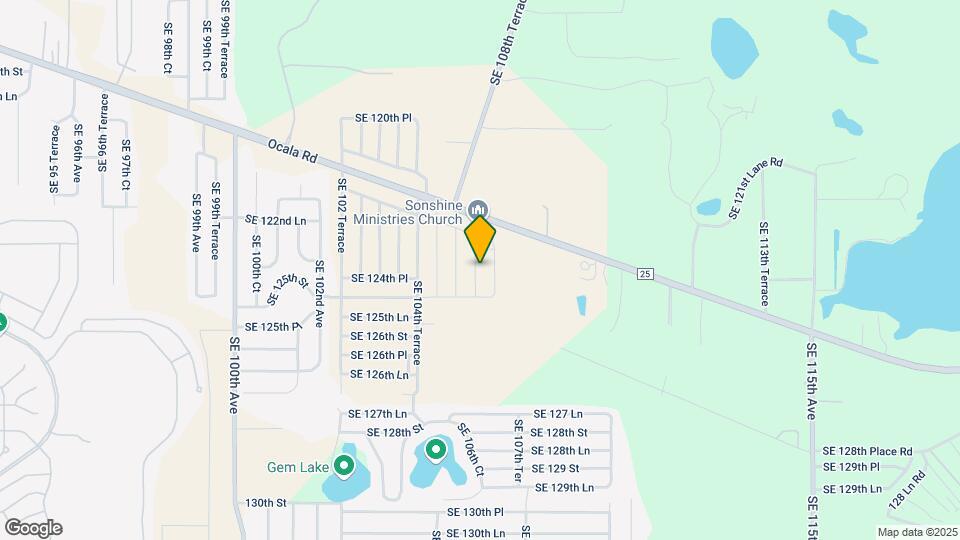 12411 SE 106th Ct Map and Location Details