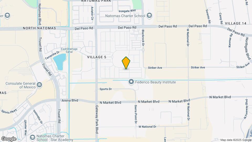1719 Fern Glen Ave Map and Location Details