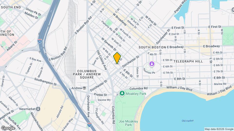 201 W 8th St, Unit #1 Map and Location Details