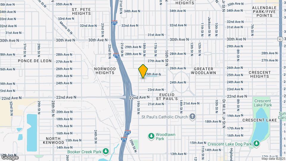 2408 18th St N Map and Location Details