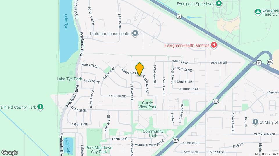17168 Sawyer St SE Map and Location Details