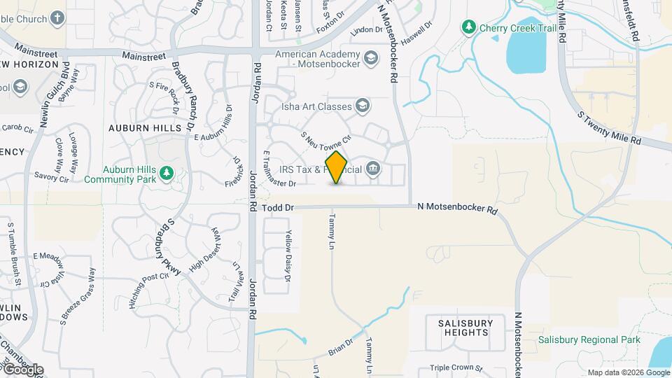 17286 Bluetrail Ave Map and Location Details