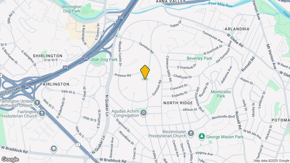 3338 Valley Dr Map and Location Details