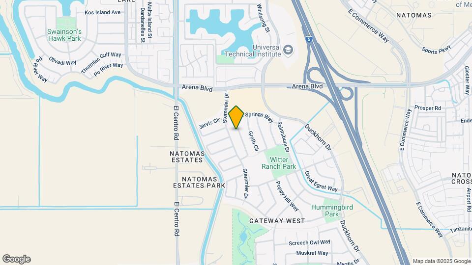 3865 Aetna Springs Way Map and Location Details
