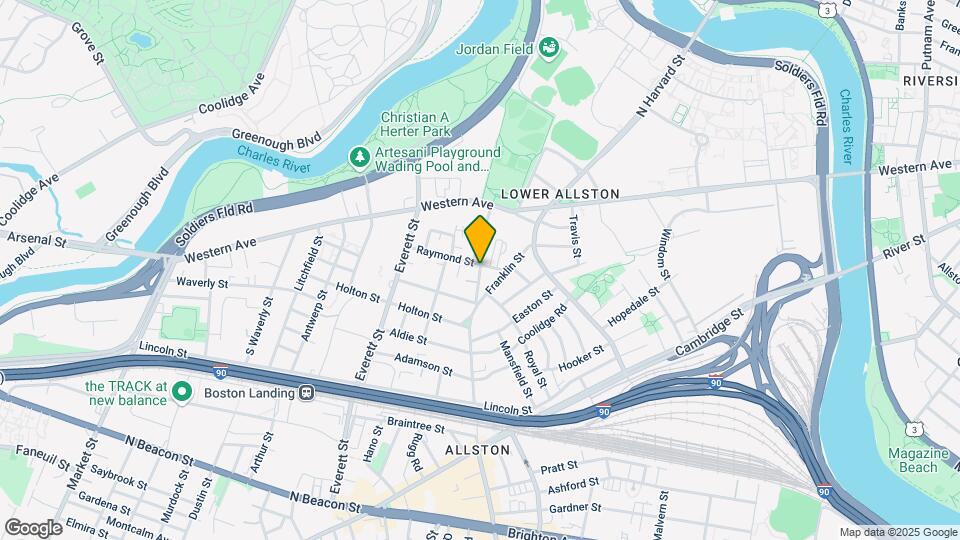 1 Appian Way, Unit 1 Map and Location Details