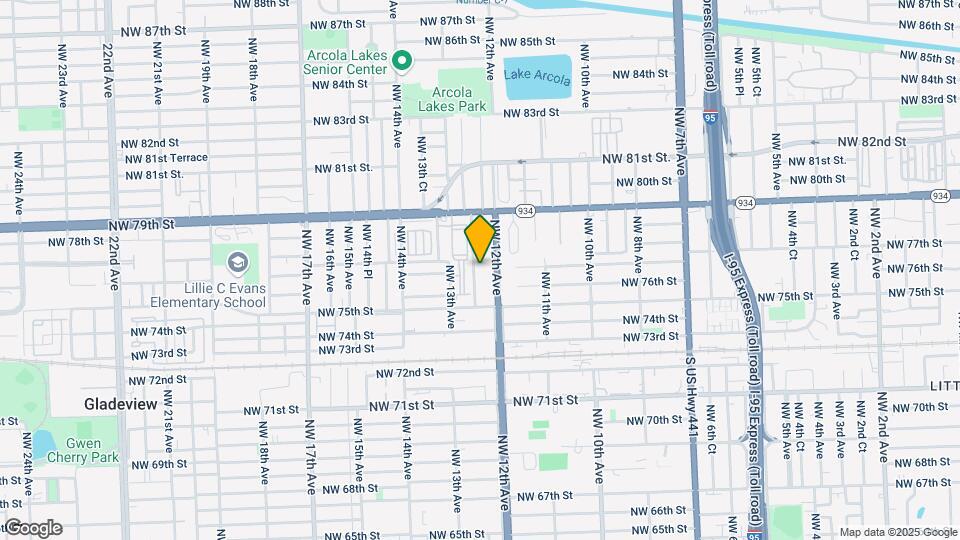 7573 NW 12th Ct, Unit Private room and bathroom Map and Location Details