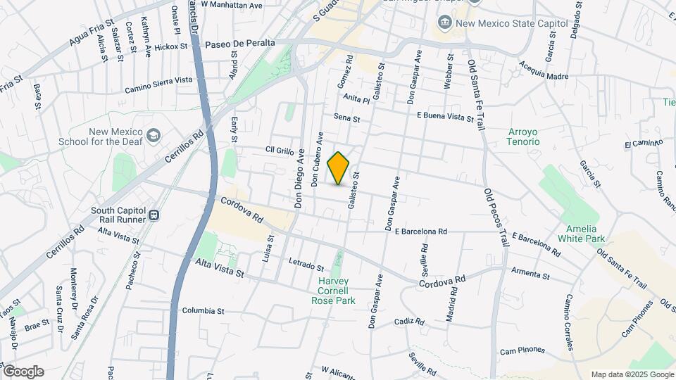 295 Lomita St Map and Location Details