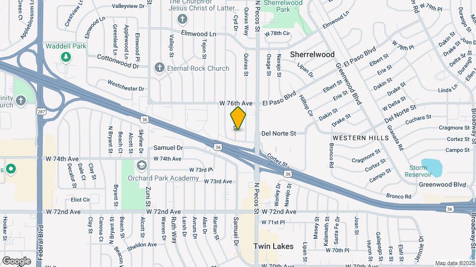 7486 Turner Dr Map and Location Details