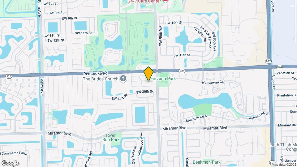 8936 SW 18th St Map and Location Details