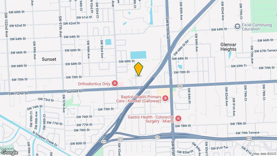 7101 SW 89th Ct Map and Location Details
