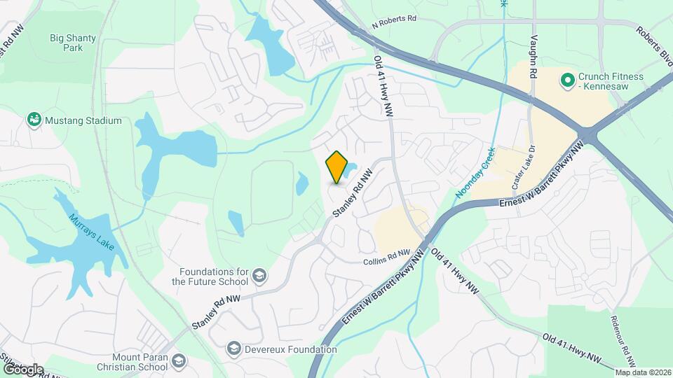 1706 Stanwood Dr NW Map and Location Details