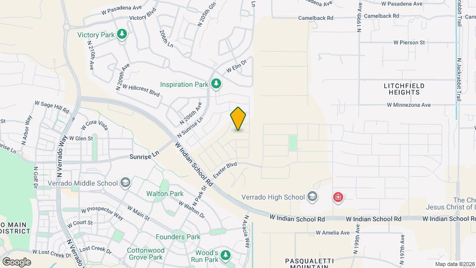 20363 W Sells Dr Map and Location Details