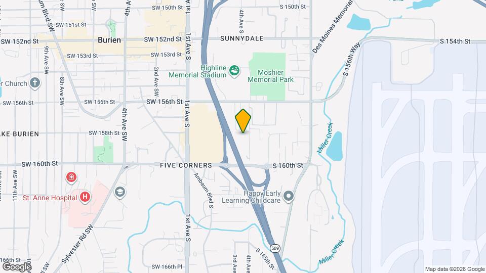 15715 4th Ave S, Unit Summerfield Map and Location Details