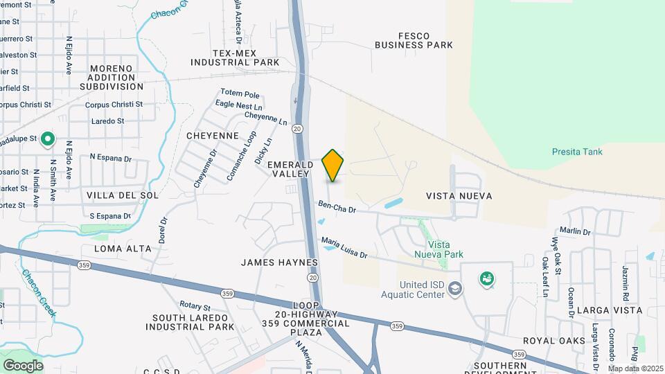 1007 Emerald Valley Dr Map and Location Details