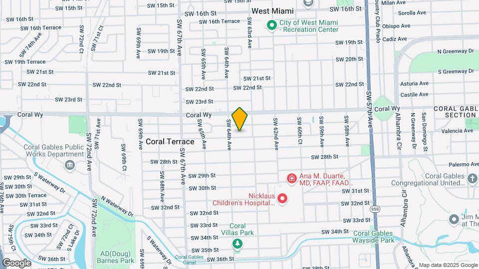 6351 SW 26th St Map and Location Details