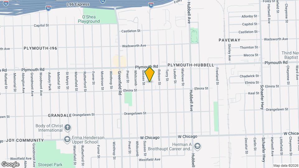 11335 Coyle St Map and Location Details