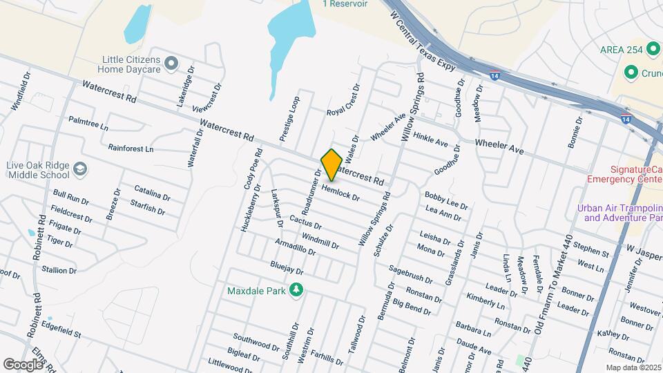 2507 Hemlock Dr Map and Location Details
