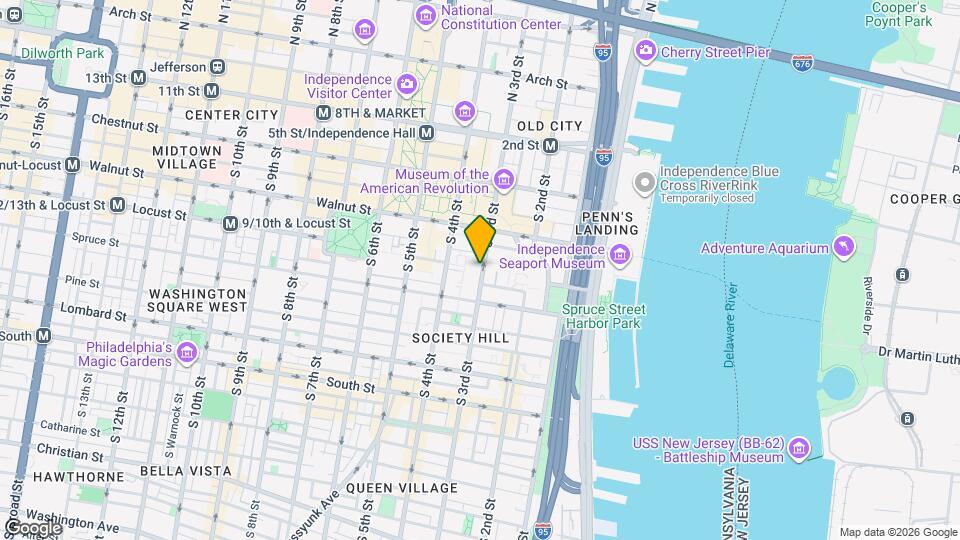 230 S 3rd St Mapa y Detalles de la Ubicación