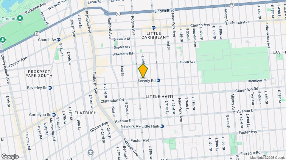 2713-2719 Beverley Rd Mapa y Detalles de la Ubicación