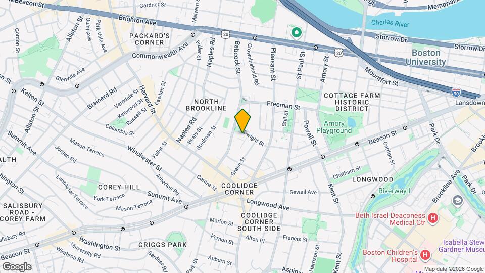 48 Dwight St, Unit 2 Map and Location Details