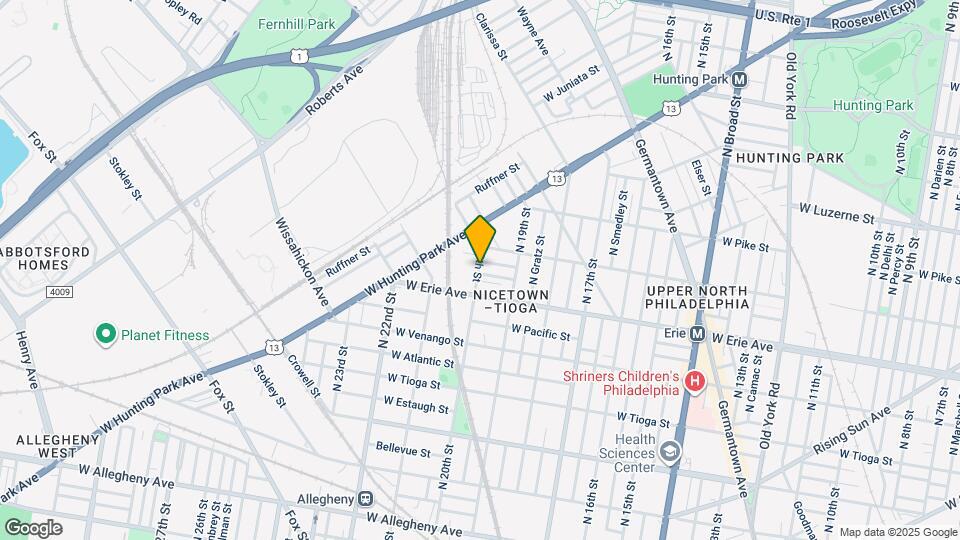 1945 W Airdrie St Map and Location Details