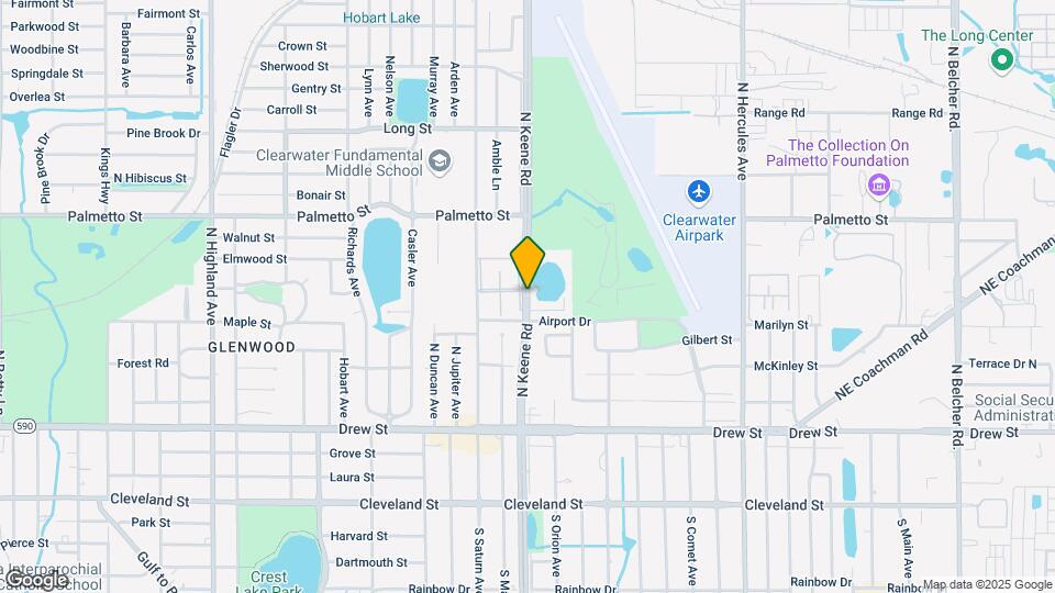 617 N Keene Rd Map and Location Details