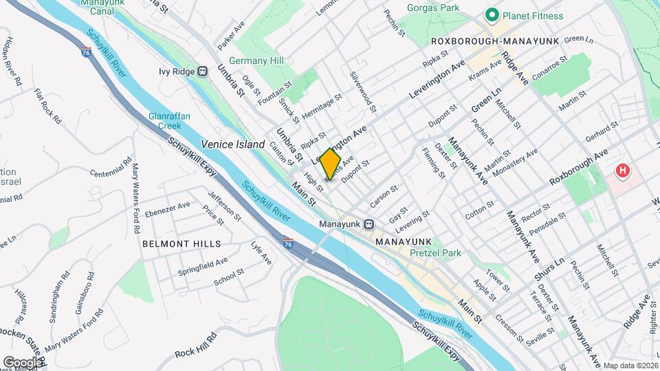 4549 Baker St Mapa y Detalles de la Ubicación