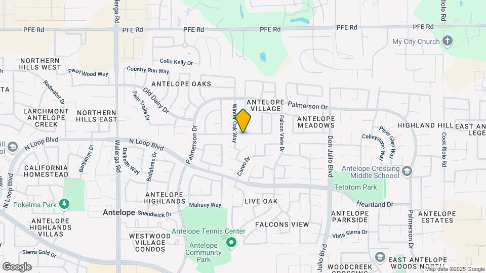 8457 Zachis Way Map and Location Details