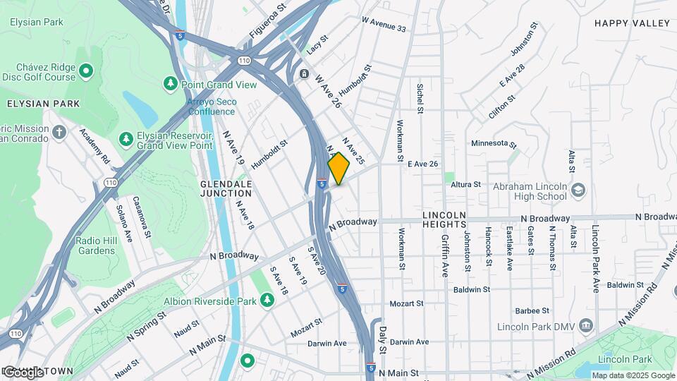 2214 Pasadena Ave Map and Location Details