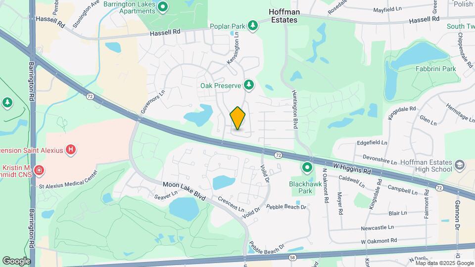 1751 Queensbury Cir Map and Location Details