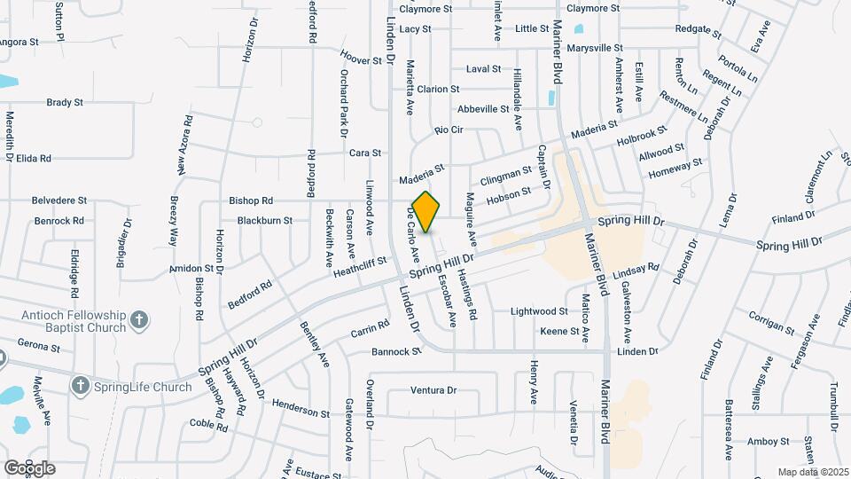 2041 Escobar Ave Map and Location Details