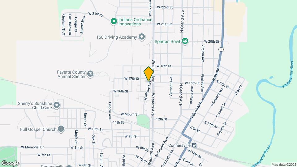 1623 N Illinois Ave Map and Location Details