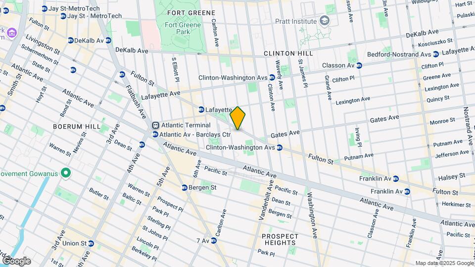 475 Clermont Ave Map and Location Details