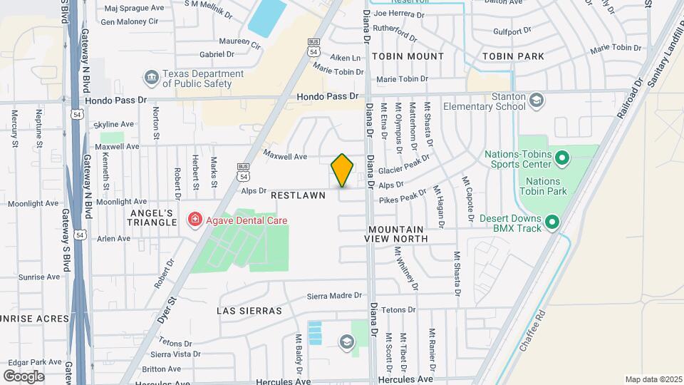 4920 Alps Dr Map and Location Details