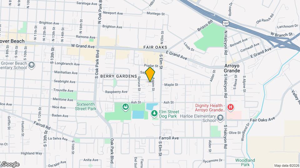 204 Aspen St Map and Location Details