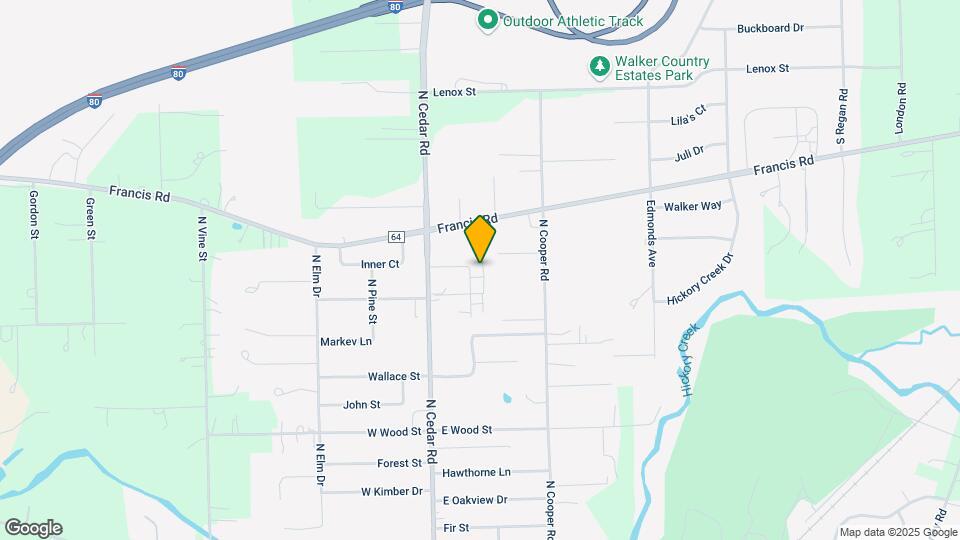 1236 Town Crest Dr Map and Location Details