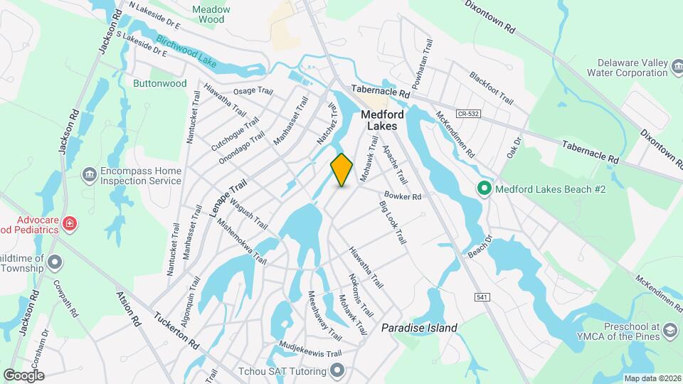 51 Minnetonka Trail Map and Location Details