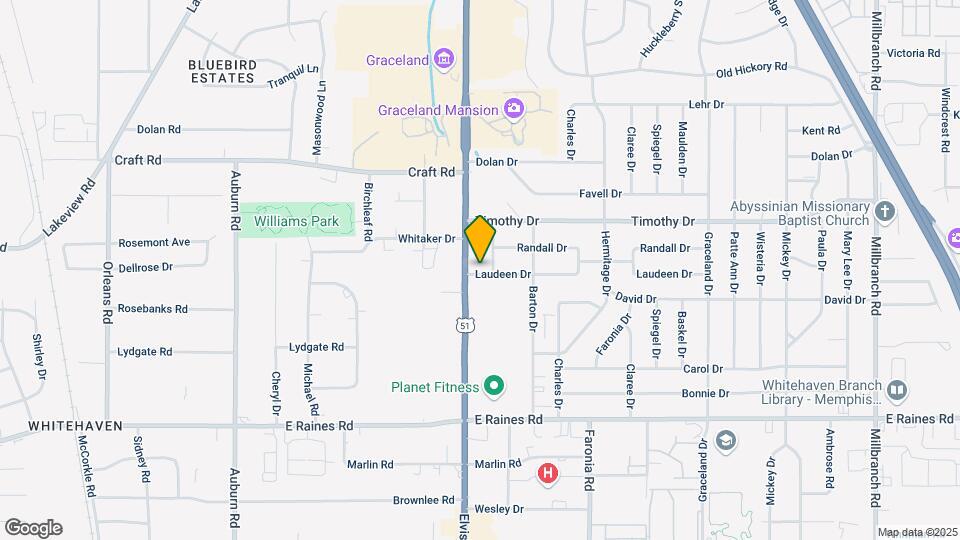 1168 Laudeen Dr Map and Location Details