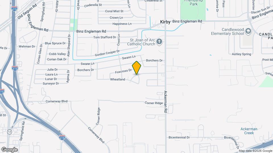 5306 Boatman Rd Map and Location Details