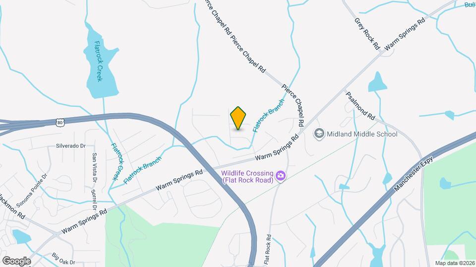 6841 Wren Creek Dr Map and Location Details