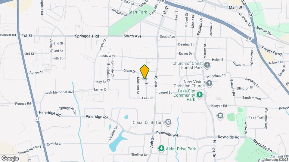 5299 Sharon St Map and Location Details