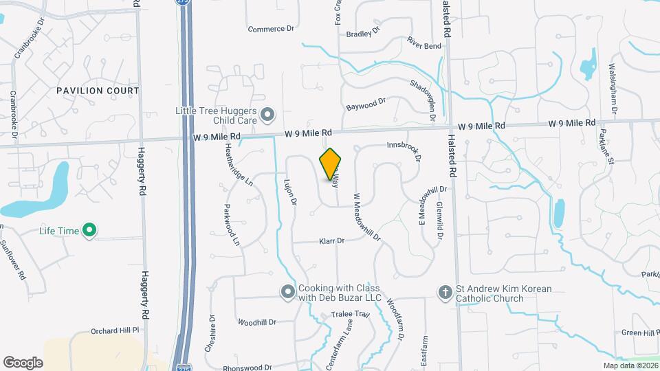22309 Acadia Way Map and Location Details