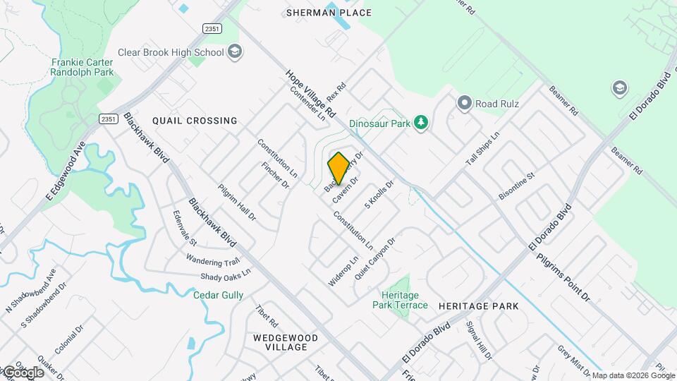 4738 Cavern Dr Map and Location Details