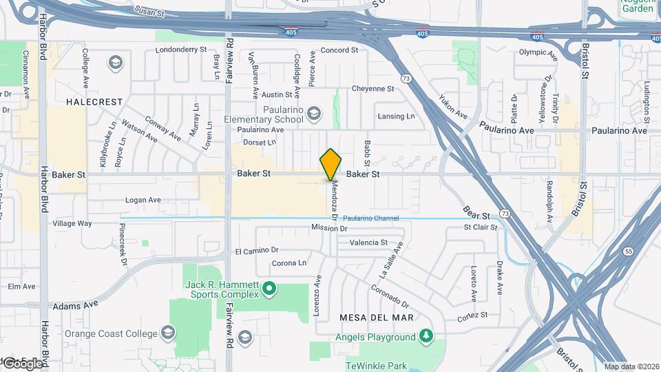 2977 Mendoza Dr Mapa y Detalles de la Ubicación